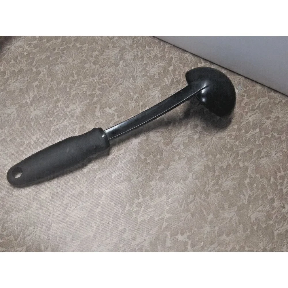 Oxo Good Grips Nylon Plastic Ladle/Spoon Black Handle 12